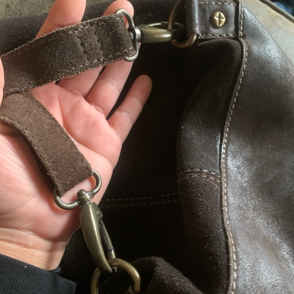 Free People Black and Brown boho Backpack - Picture 14 of 16